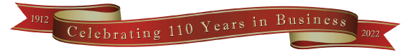 celebrating 100 years of business ribbon
